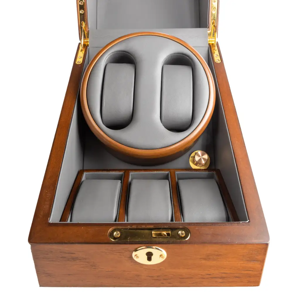 William Double Watch Jewelry Box