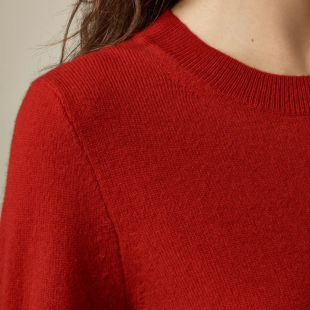 Simple Cashmere Crew Neck Sweater