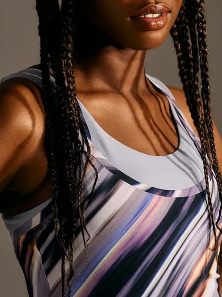 Tie Dye Quick-Drying Mini Dress