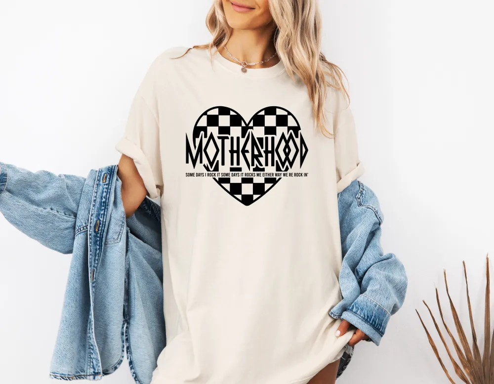 Motherhood Graphic Garment Dyed Tee