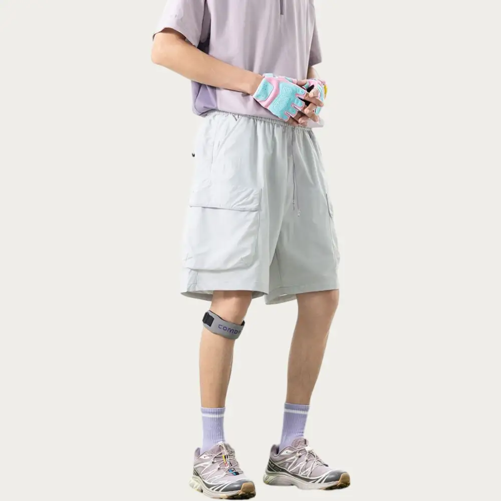 Tailored Drawstring Pocketed Lightweight Men's Athletic Shorts