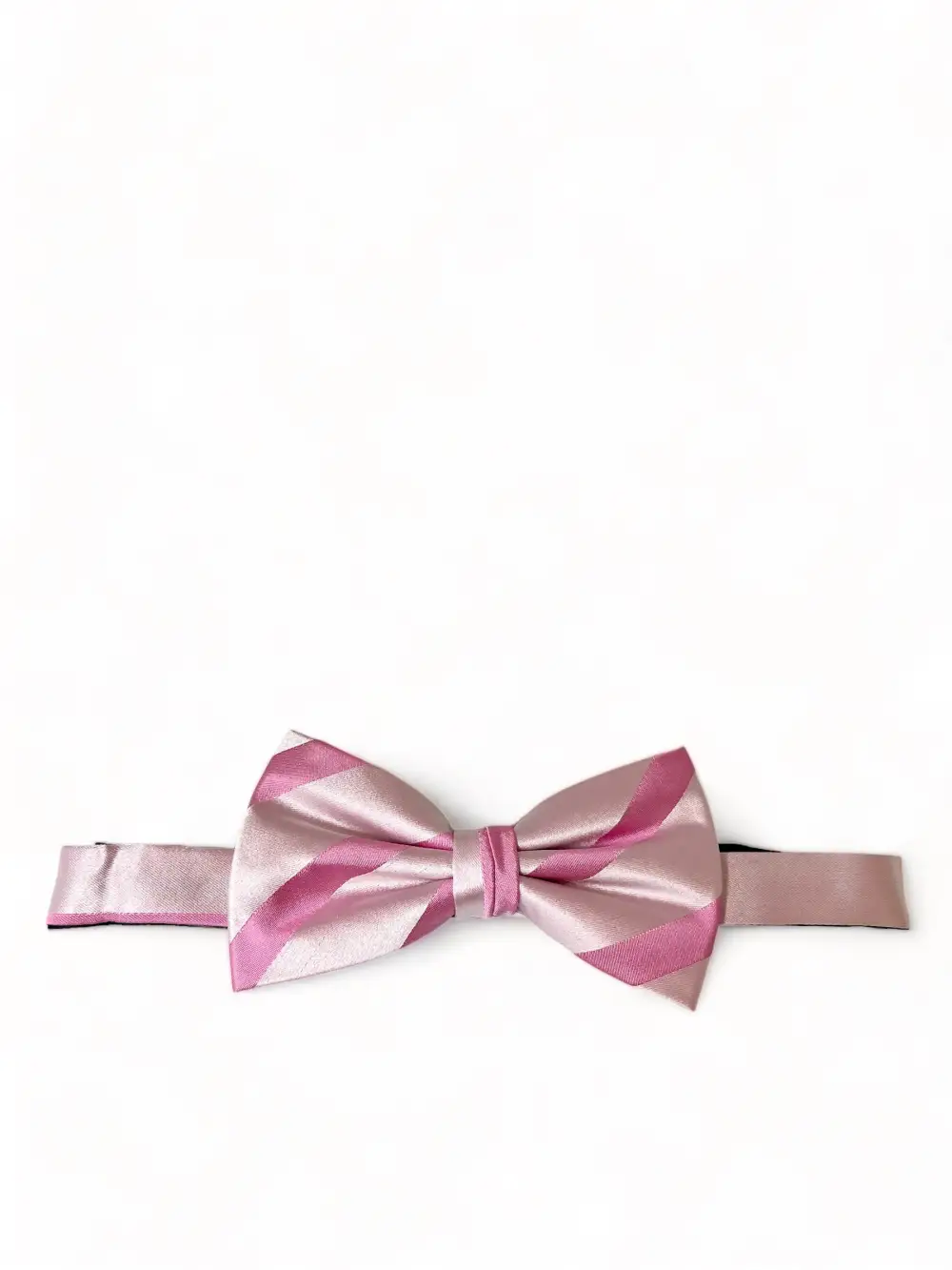 Modernist Striped Silk Bow Tie Set