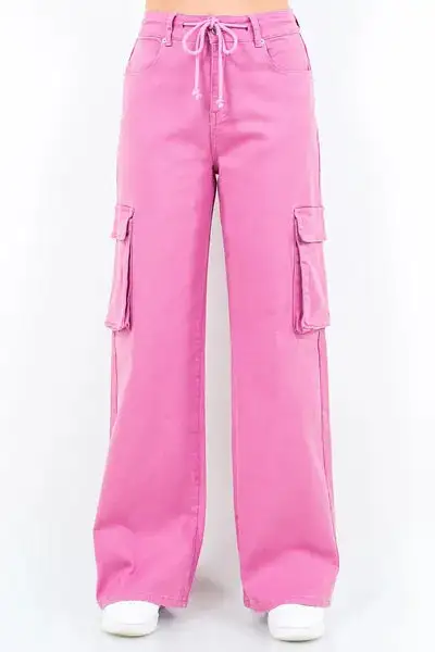Short Sleeve Flap Pocket Pants