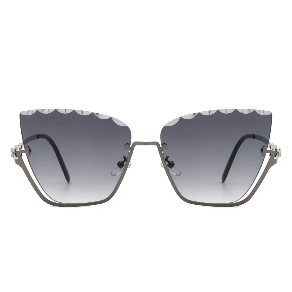 Cat Eye Square Frame Sunglasses
