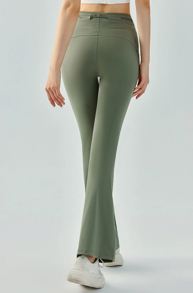High Waist Flared Yoga Pants