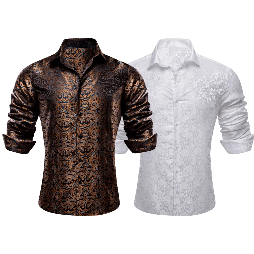 Everyday Paisley Silk Casual Shirt