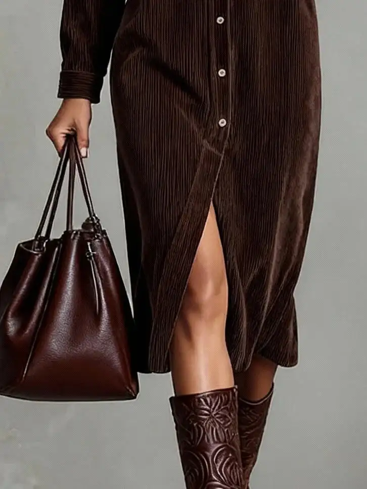 Artful Refined Women's Midi Dress
