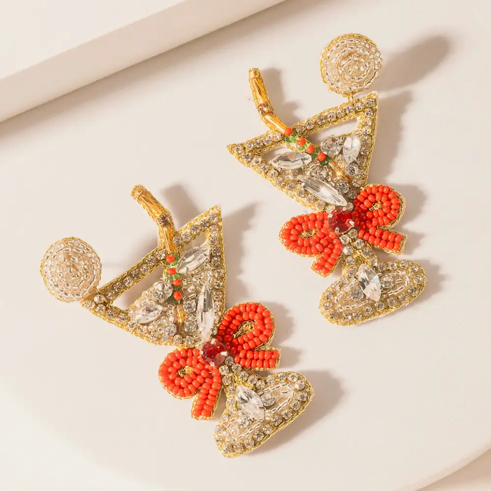 Distinctive Layered Artful Charm Earrings