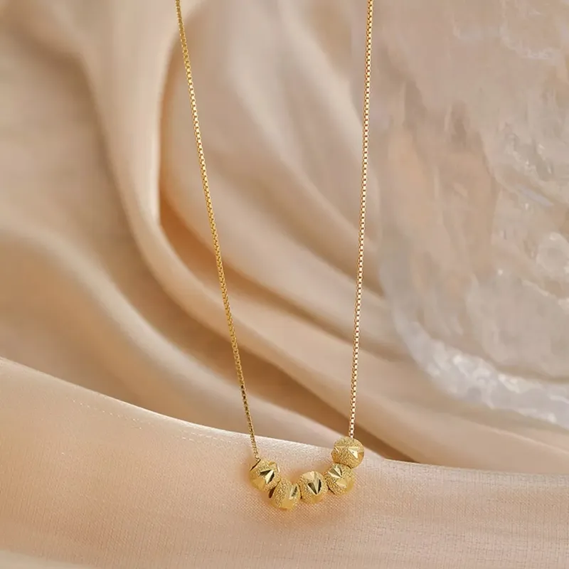 925 Sterling Silver Beaded Necklace
