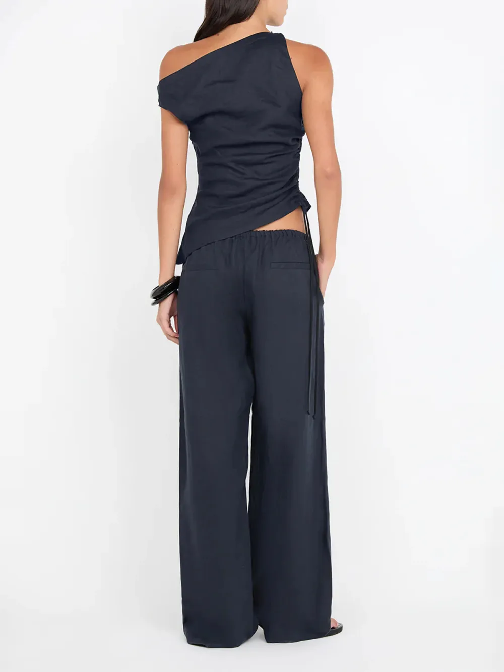 Casual Style Elasticated Waist Pant
