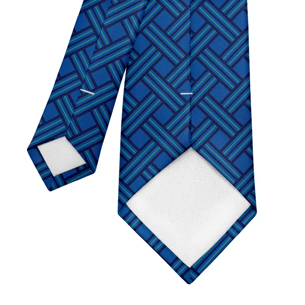 Modern Geometric Arrangement Necktie