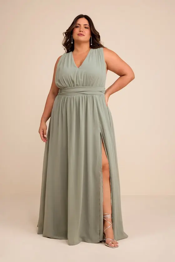 Heavenly Hues Dark Blue Floral Maxi Dress