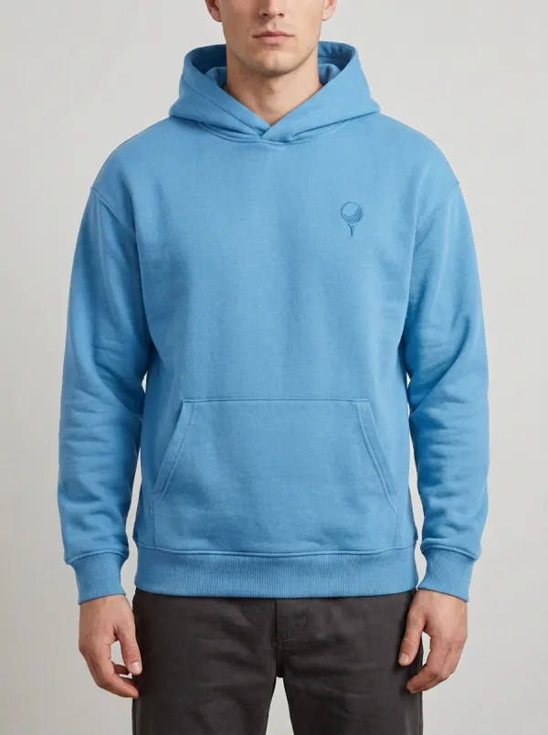 Practice Ball-On-Tee Golf Casual Hoodie