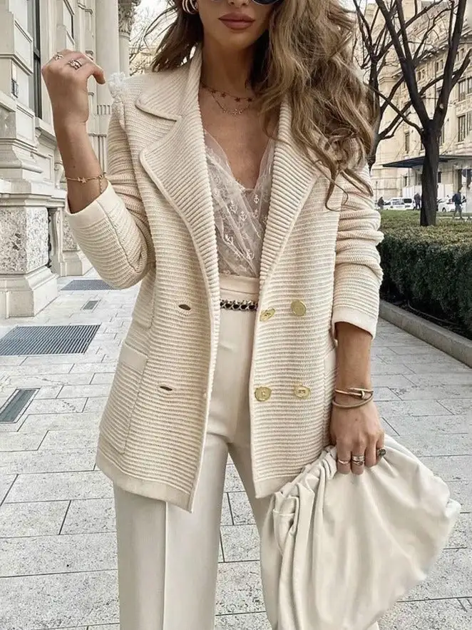 Double-Breasted Women's Blazer