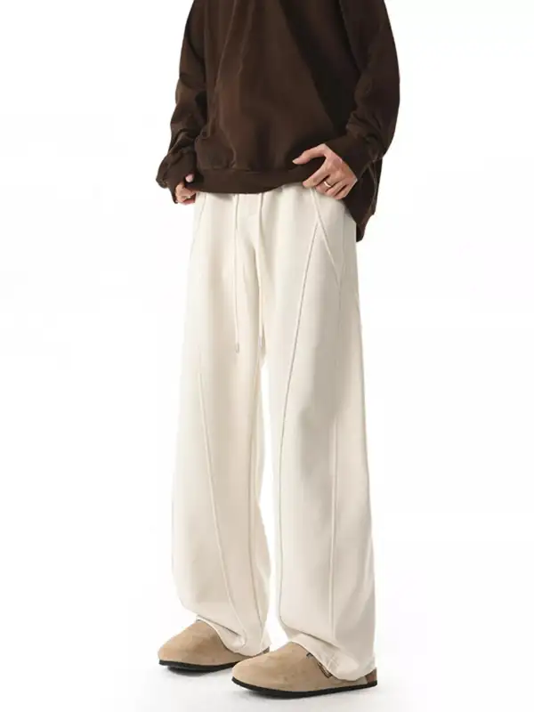 Refined Men's Plus Size Drawstring Wide Leg Pants