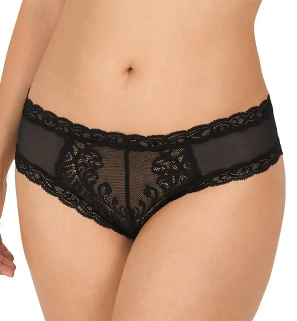 Classic Low-Rise Stretch-Lace Hipster Brief Panty