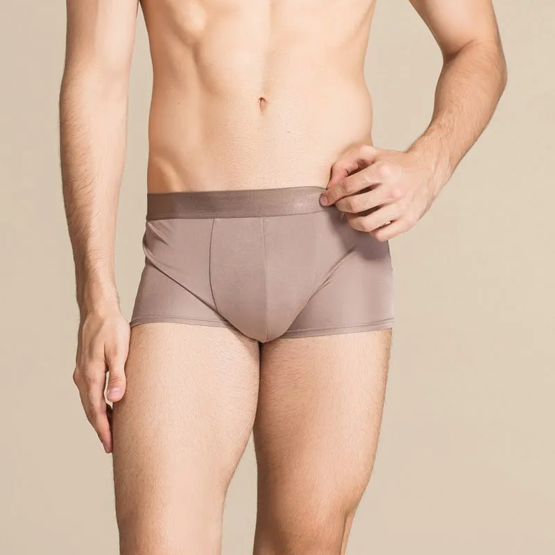 Smooth Silk Mid Rise Boxer Briefs