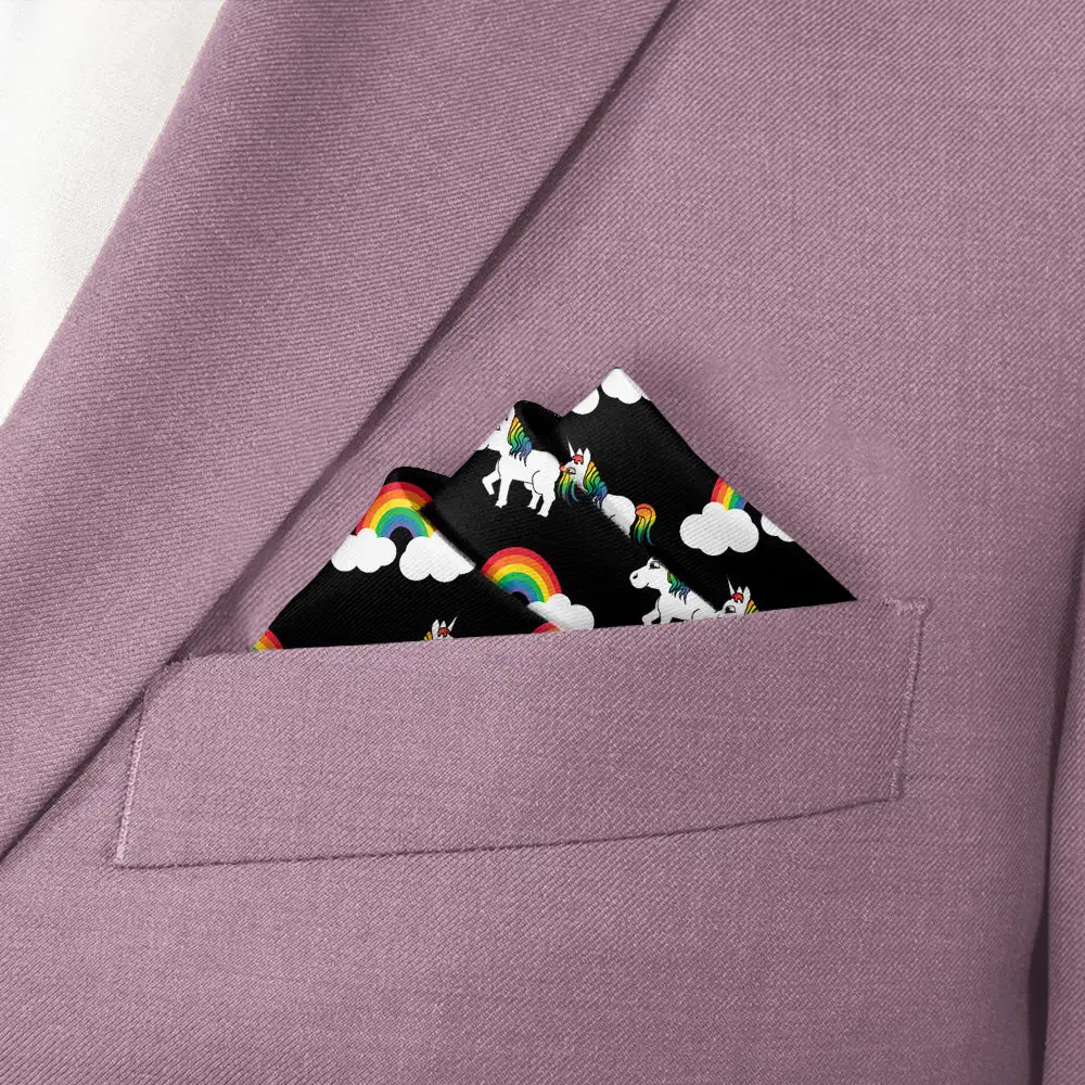 Versatile Contemporary Novelty Animal Motif Pocket Square