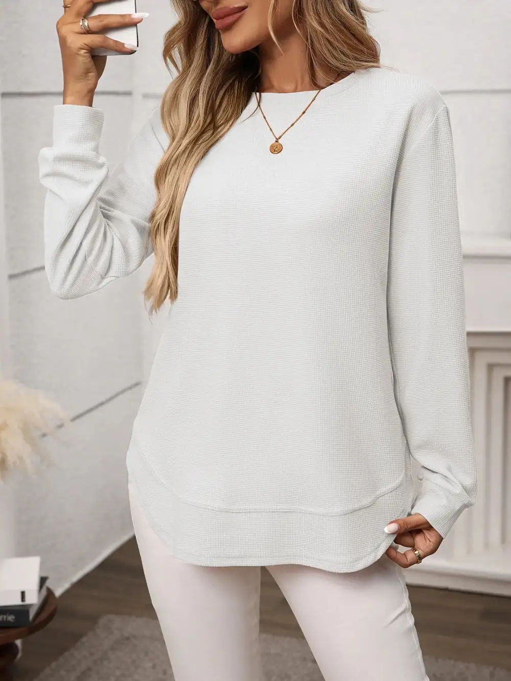 Long Sleeve Round Neck T-Shirt