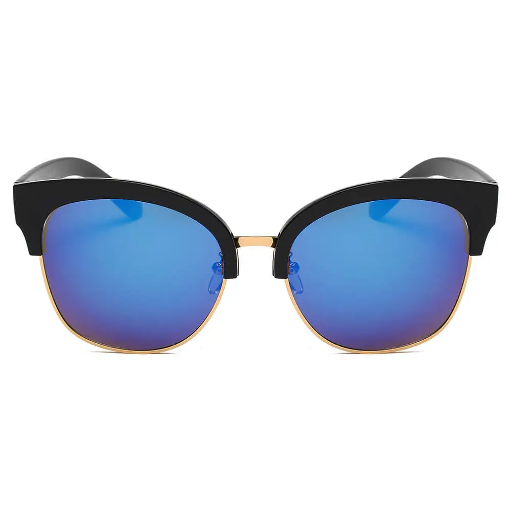 Wide Everyday Tinted Frame Sunglasses