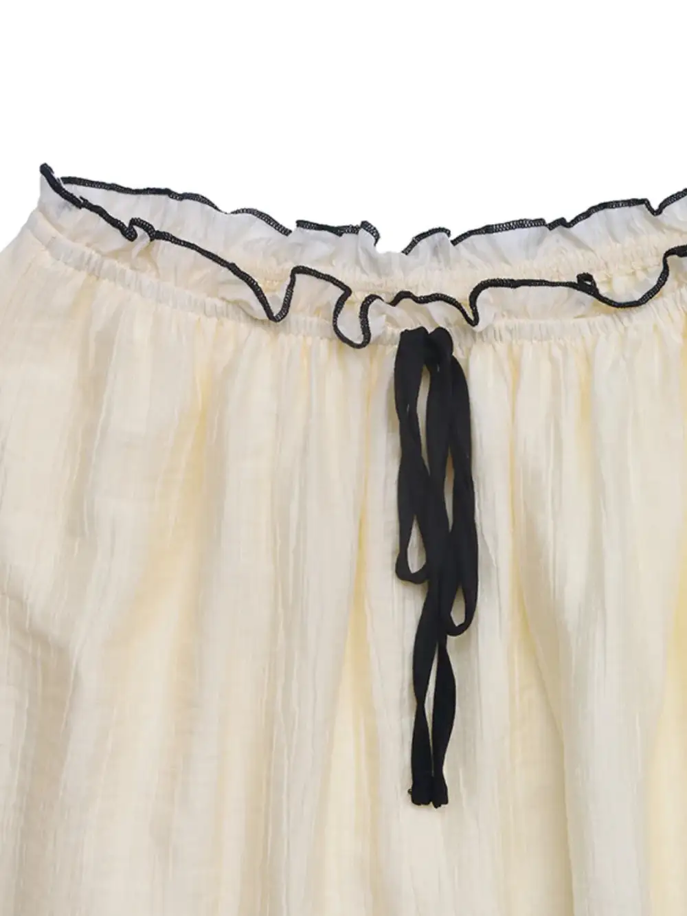 Smocked Ruffle Trim Coordinated Set