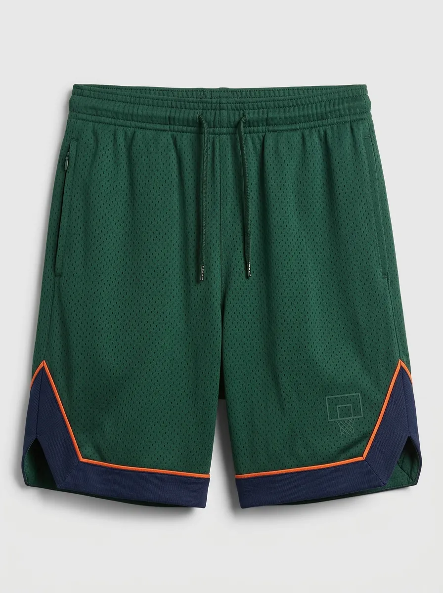 Modern Silhouette Men's Basketball Shorts