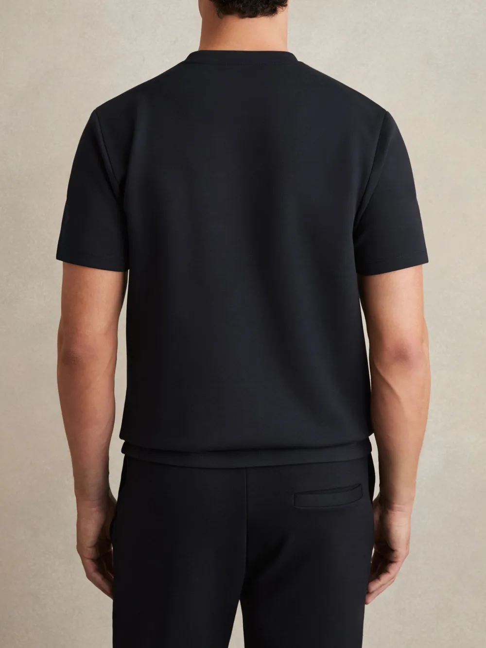 Comfortable Blended Breathable Men's Short Sleeve