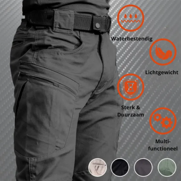 Functional and Stylish Men's Cargo Pants with Practical Flap Pockets