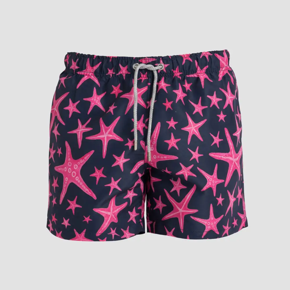 Pink Starfish Swim Shorts