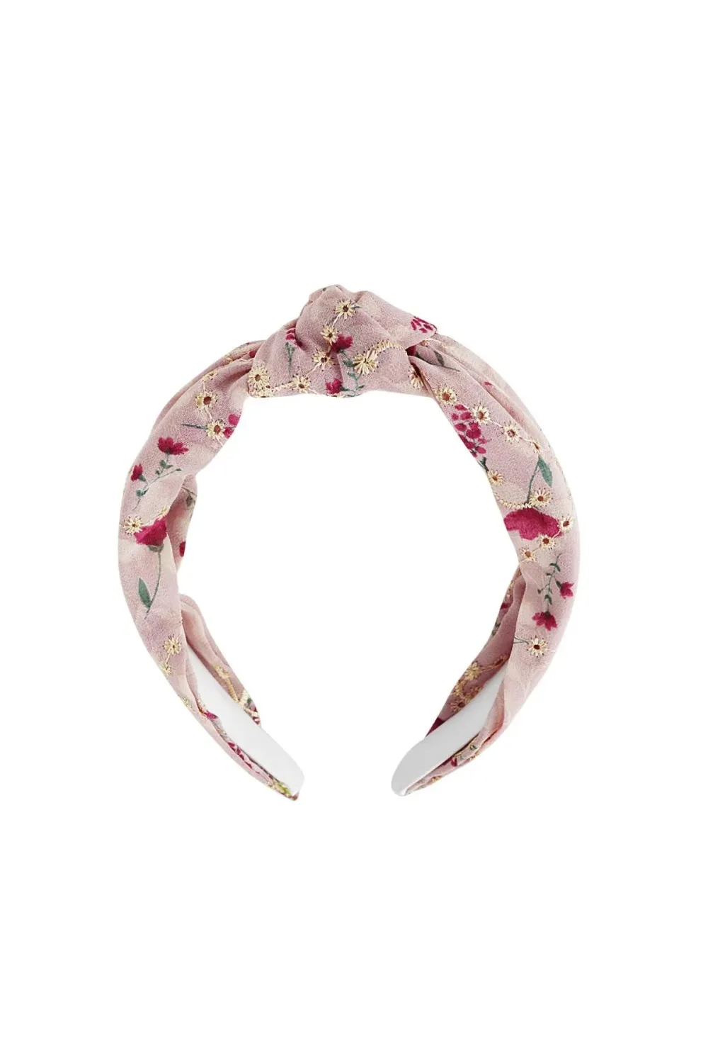 Floral Pattern Knotted Headband