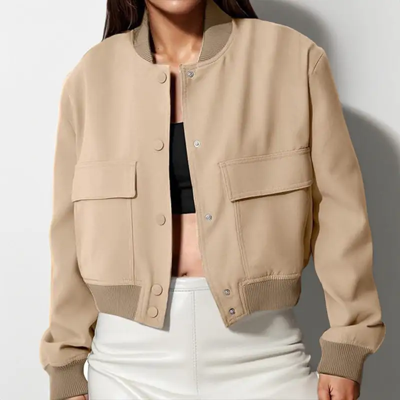 Longline Casual Outerwear Jacket