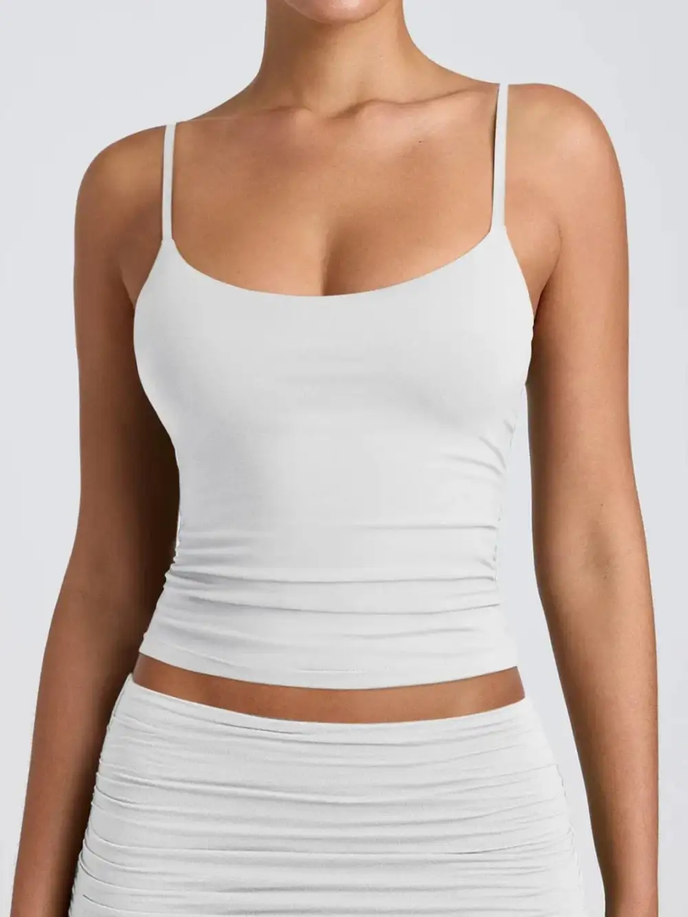 Scoop Neck Cami Polyester Blend