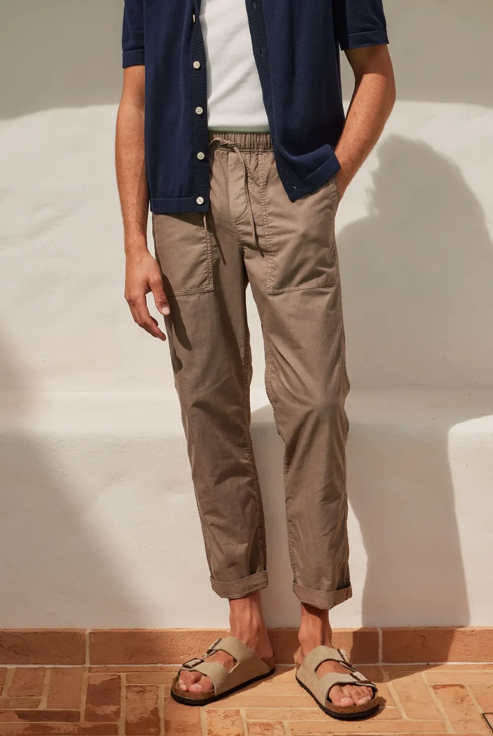 Relaxed Oxford Beach Pant