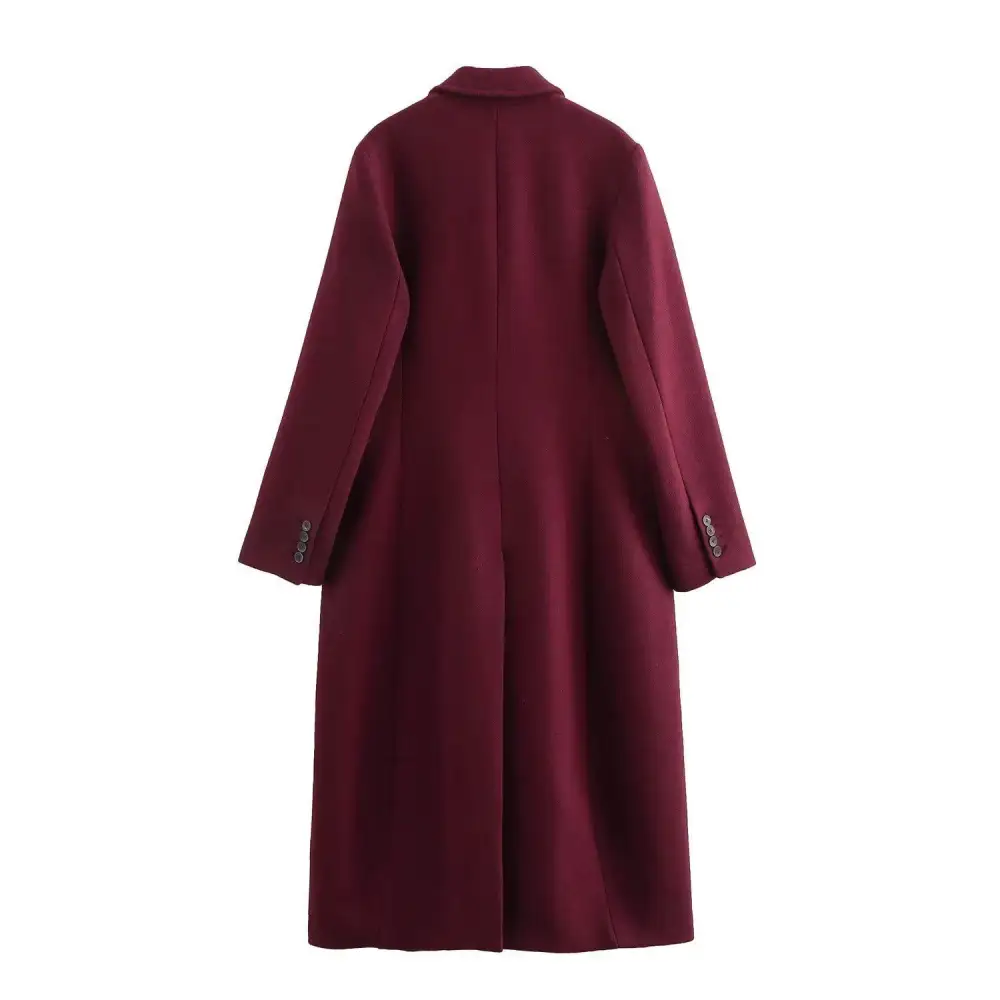 Structured Relaxed Outerwear Coat