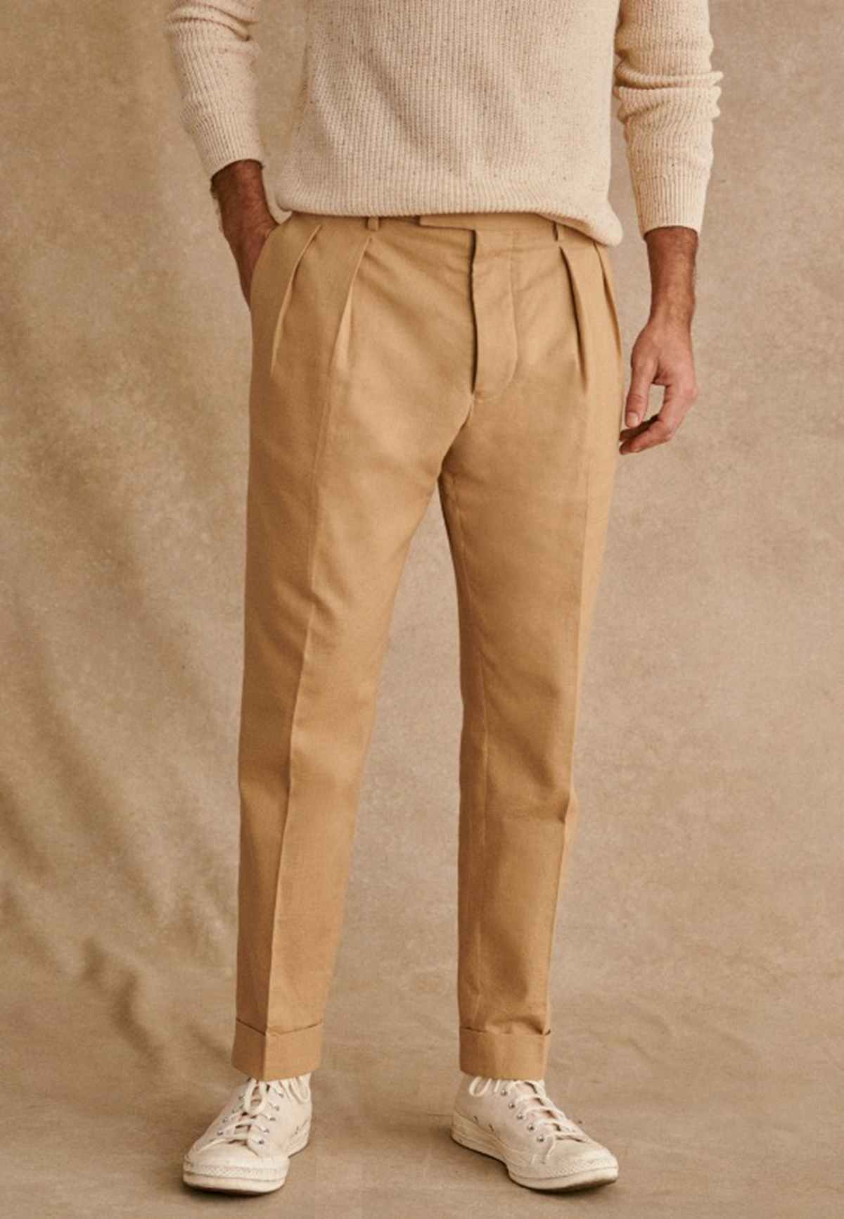Young Trousers-Sand