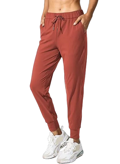 7PACK-Women'S Athletic Pants With Adjustable Drawstring Pockets For Running, Lounging, Workout, And Jogging