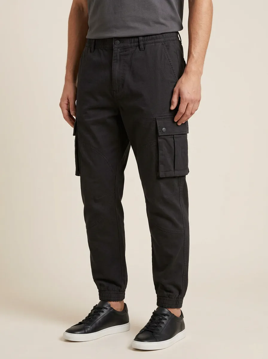 Everyday Multi-Pocket Printed Men's Cargo Pants