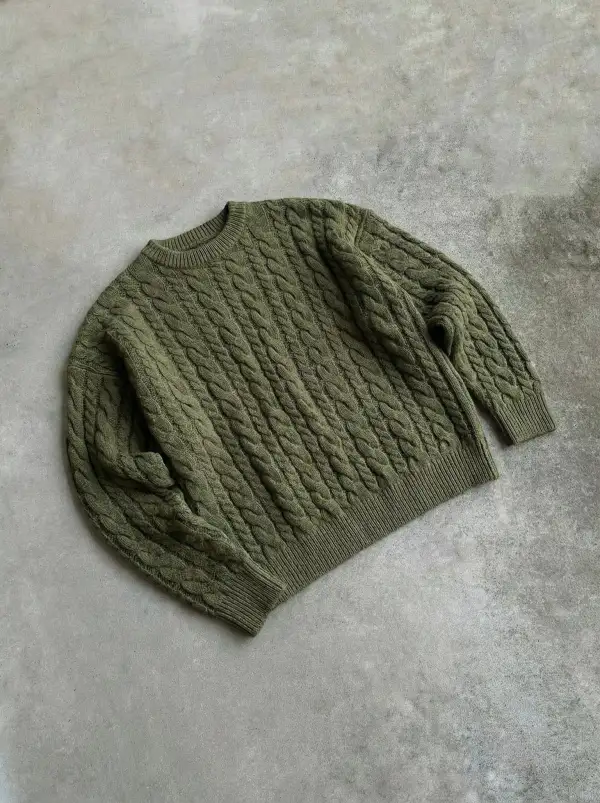 Streetwear Relaxed Knit Sweater