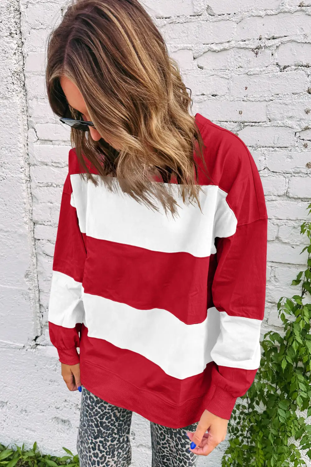 Relaxed Drop Shoulder Sweatshirt