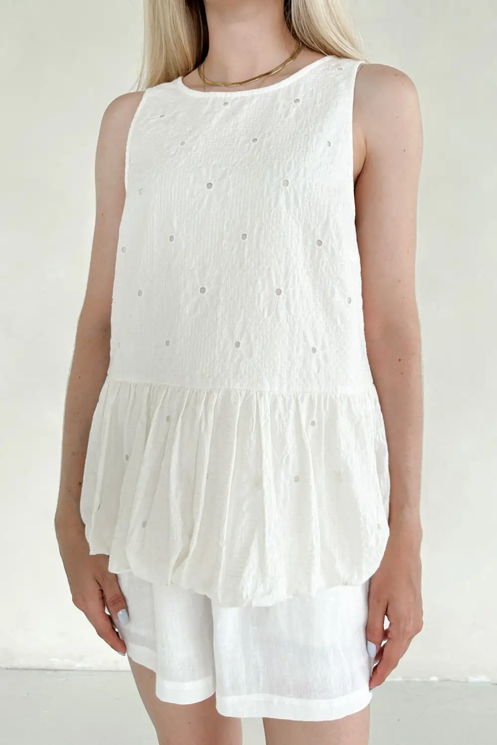 Casual Fit Soft Sleeveless Top