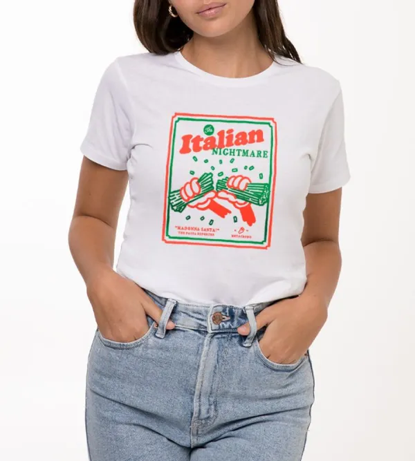 Italian Nightmare Crew Neck T-Shirt