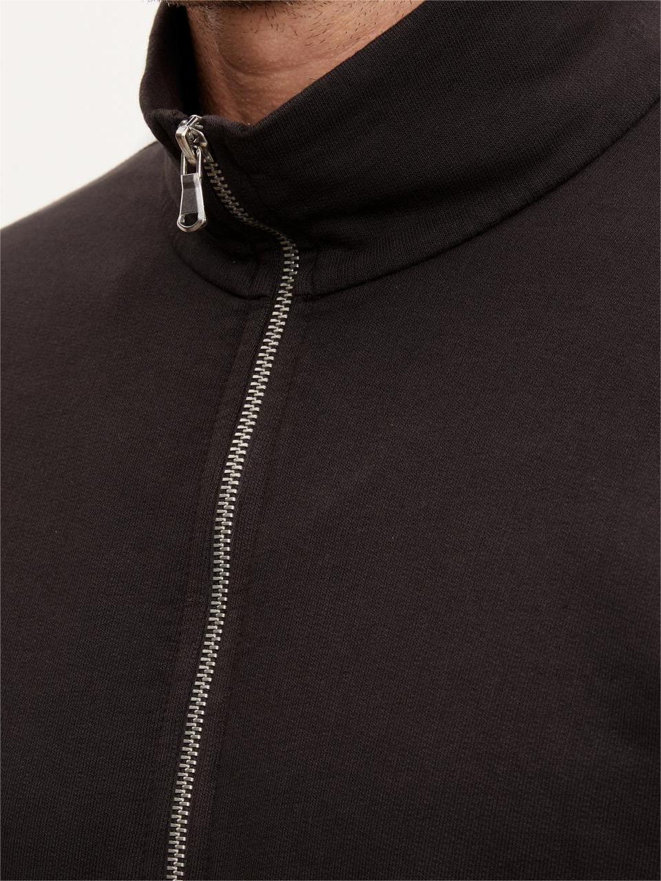 Men's Stylish Half Collar Knit Coat