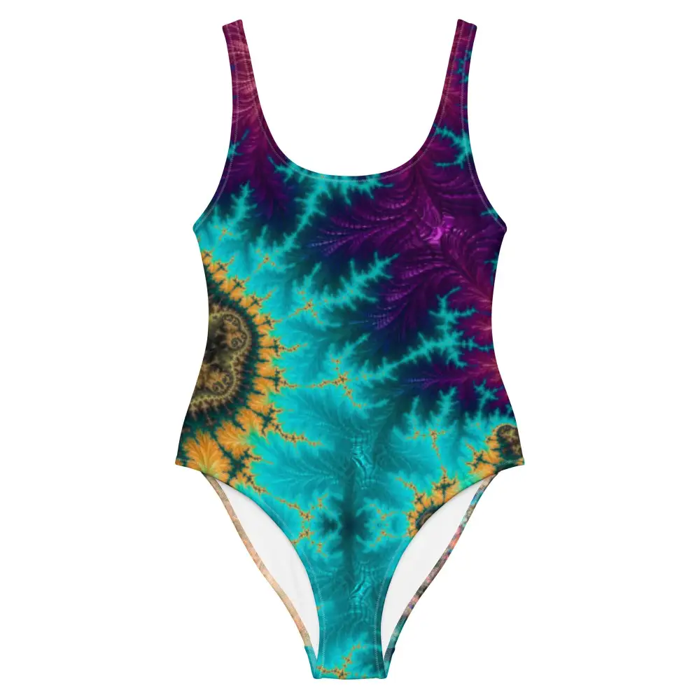 Contoured One-Piece Swimsuit