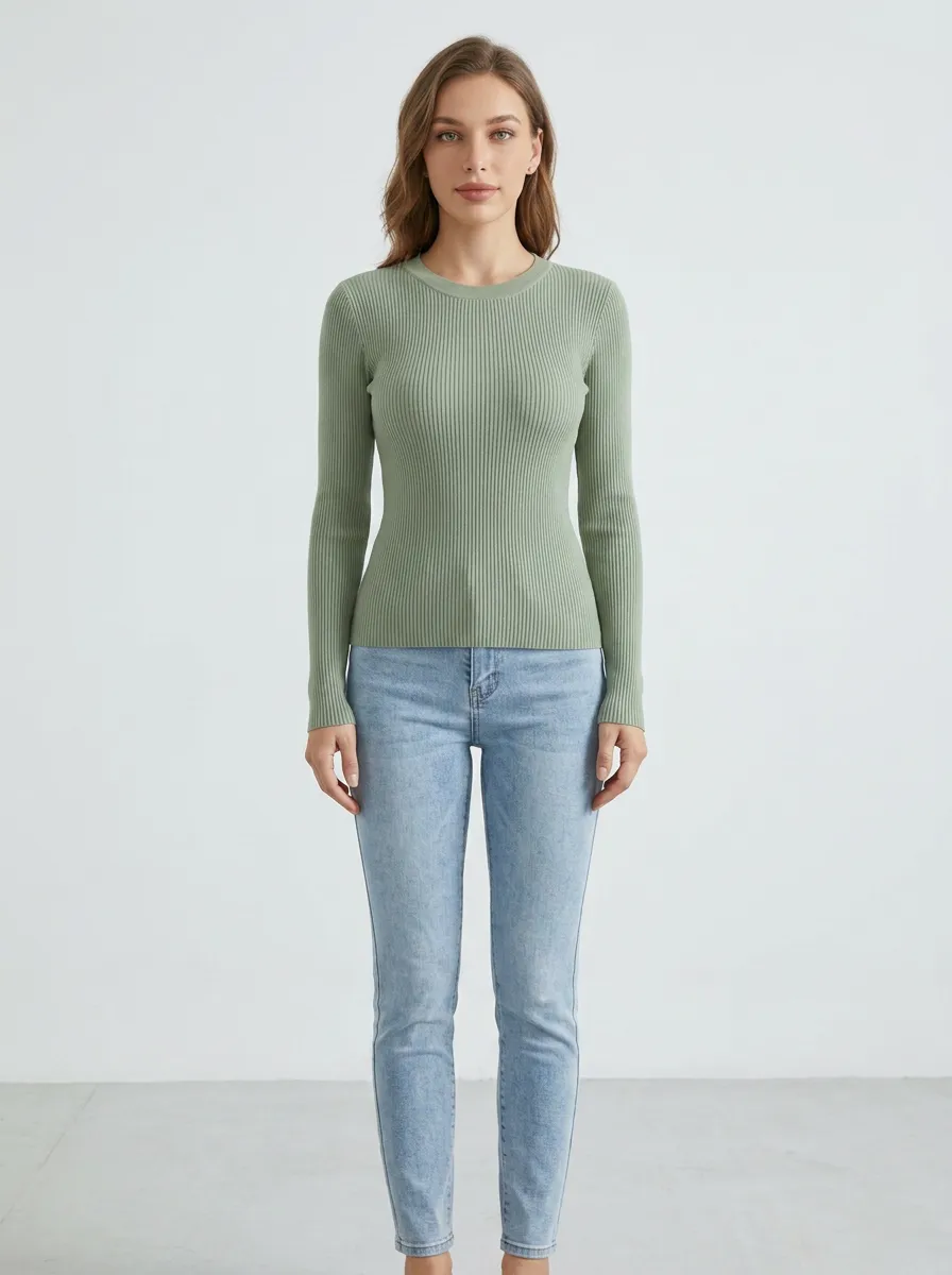 Women's Fitted Ribbed Backless Camisole Top
