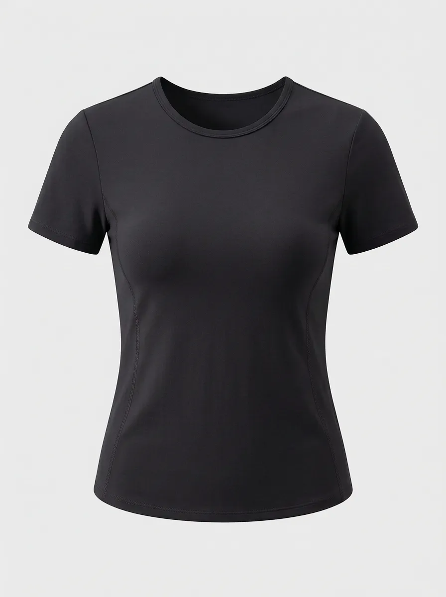Women's Tailored Crewneck Short Sleeve Tee