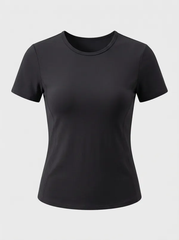 Women's Tailored Crewneck Short Sleeve Tee