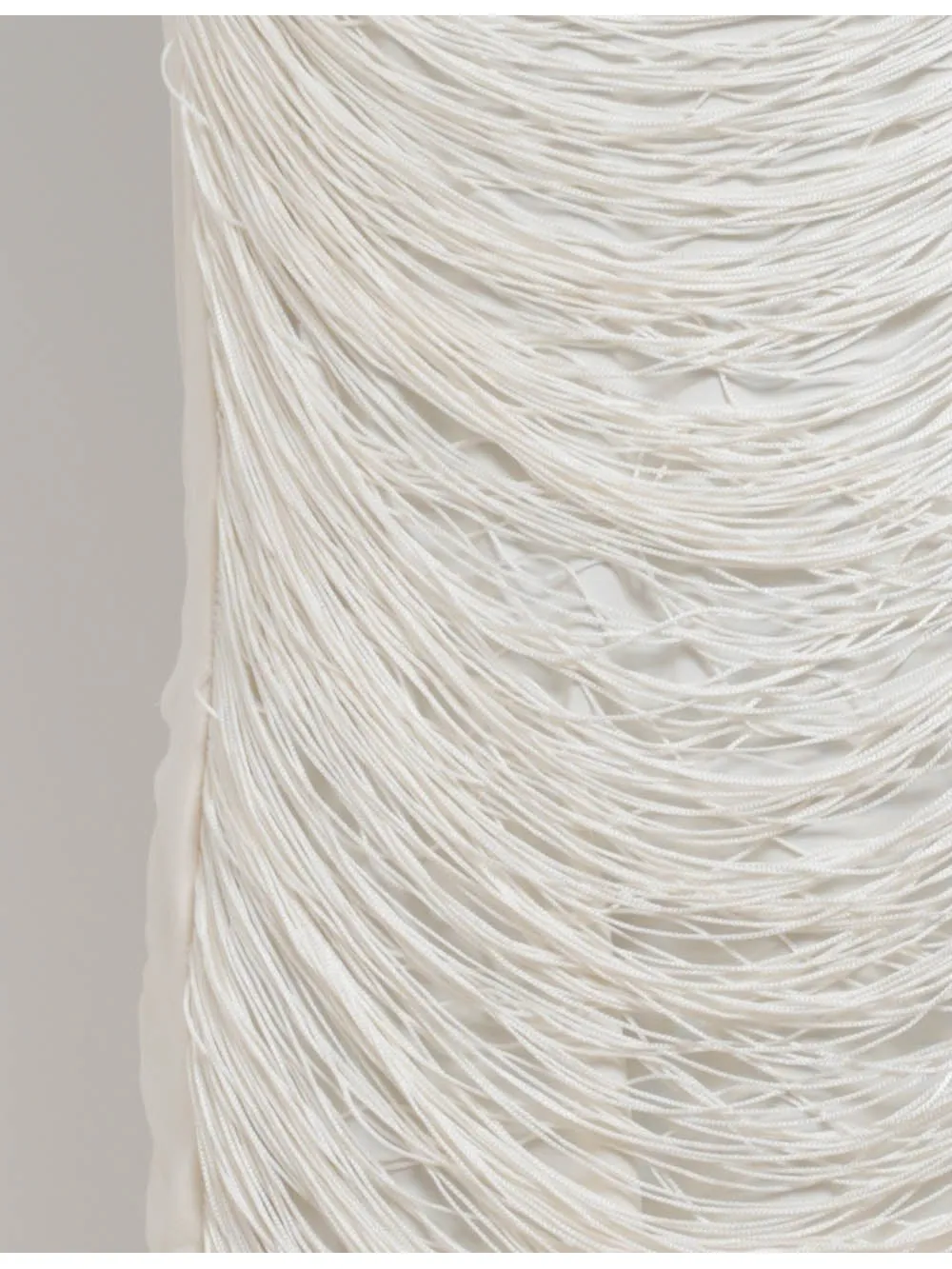 Tassel Backless Halter Neck Bodycon Mini Dress