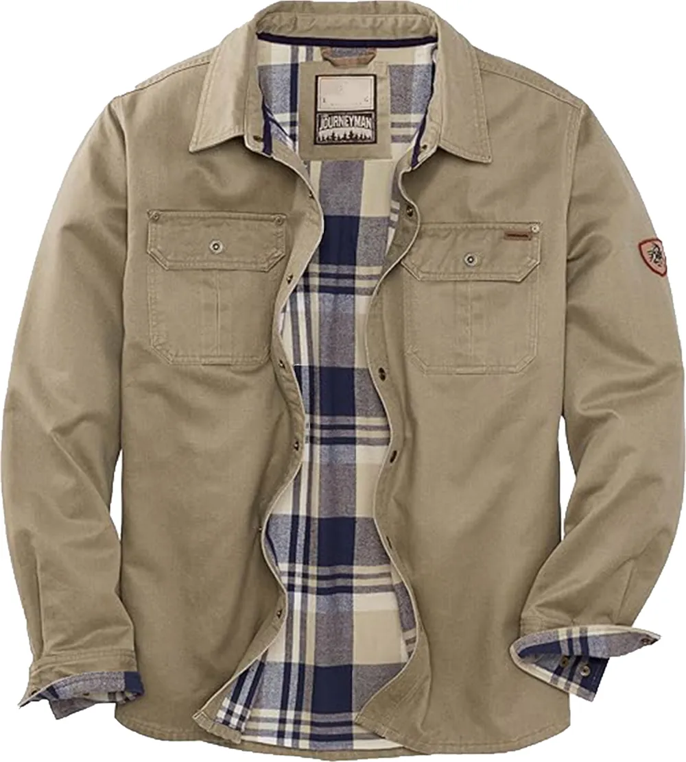 🧥 Whitetails Men's Flannel Lined Shirt Jacket – Rugged Warmth Meets Timeless Style. ⚡ Limited-Time Offer – 50% OFF