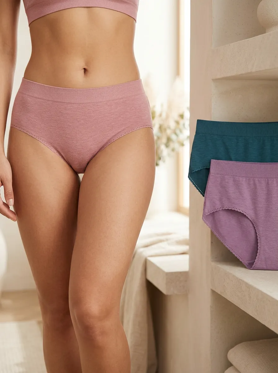 Women's Versatile Seamless Three-Pack Panties