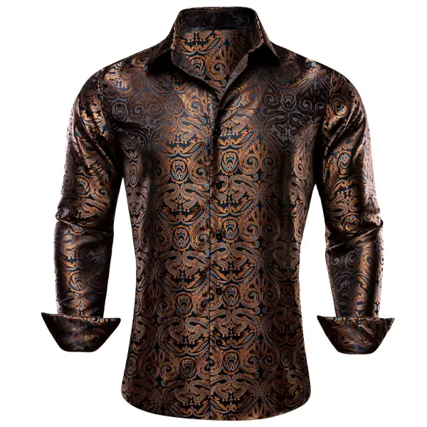 Everyday Paisley Silk Casual Shirt